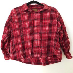 Cozy Vintage Red Flannel